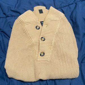 Lahgo (lunya) cotton silk waffle henley
